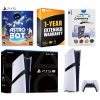 PlayStation 5 Pro Digital Bundle with Astro Bot Game, MightySkins Code and 1 Year Extended Warranty – PlayStation 5