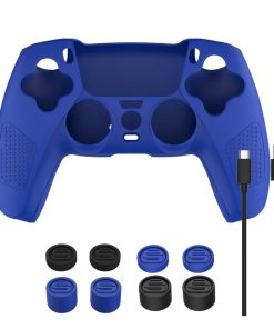 PlayStation 5 Slim Disc Bundle with Extra Controller, Accessory Kit and MightySkins Code – PlayStation 5