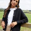 Women’s Black Button Up Knitted Cardigan